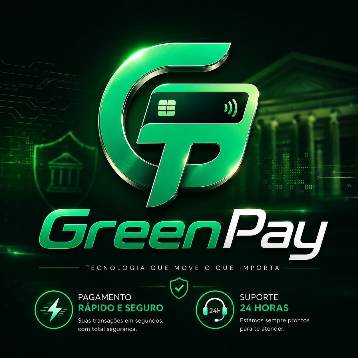 Green Pay — pagamento rápido e seguro com suporte 24 horas